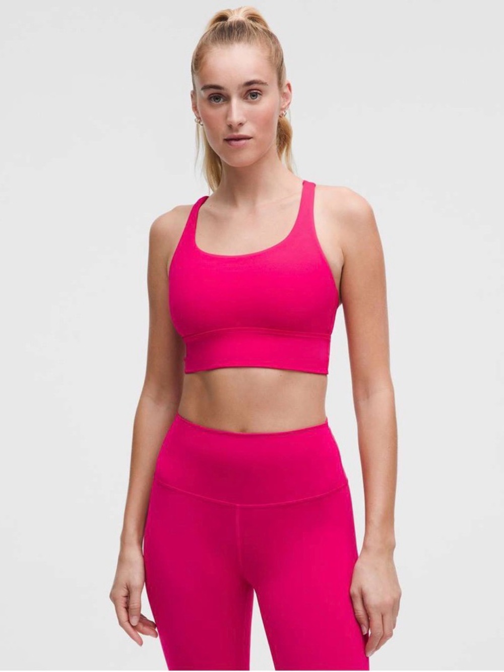Lululemon Energy Longline Bra *B–D Cups *Passionate